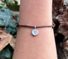 Molten Silver Charm Bracelet